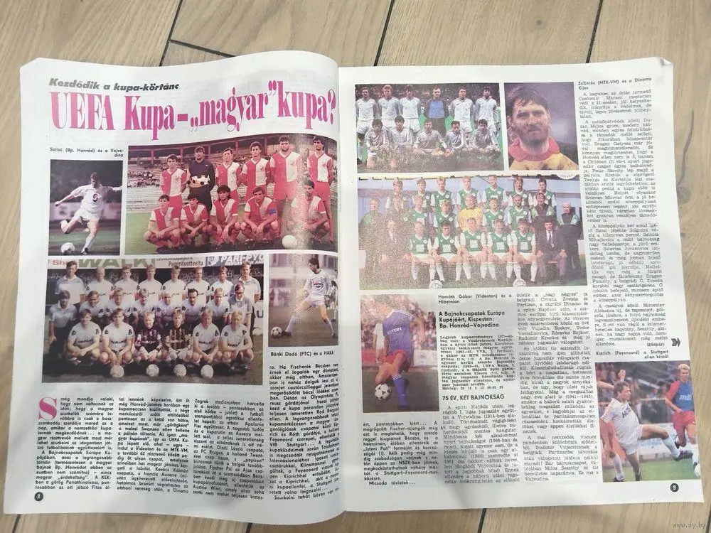 Футбол. Журналы Кепеш Спорт /Kepes Sport (35 штук) 1