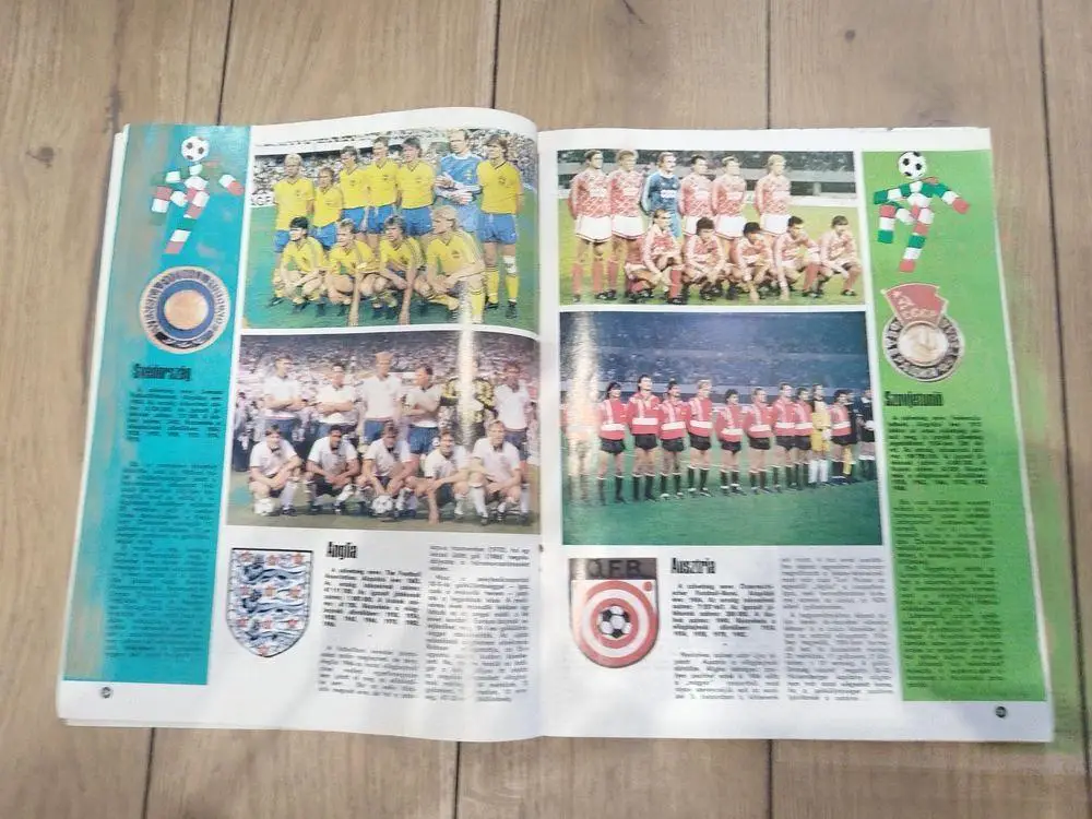 Футбол. Спецвыпуск журнала Кепеш Спорт (Kepes Sport) к чемпионату мира 1990