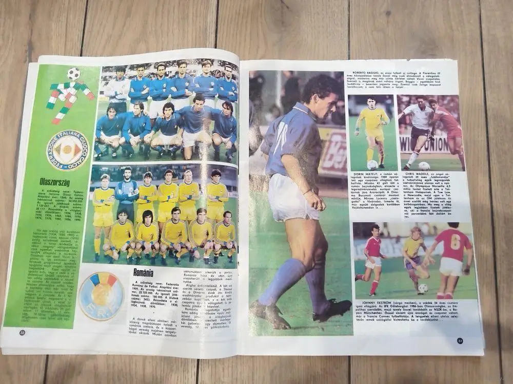 Футбол. Спецвыпуск журнала Кепеш Спорт (Kepes Sport) к чемпионату мира 1990 2