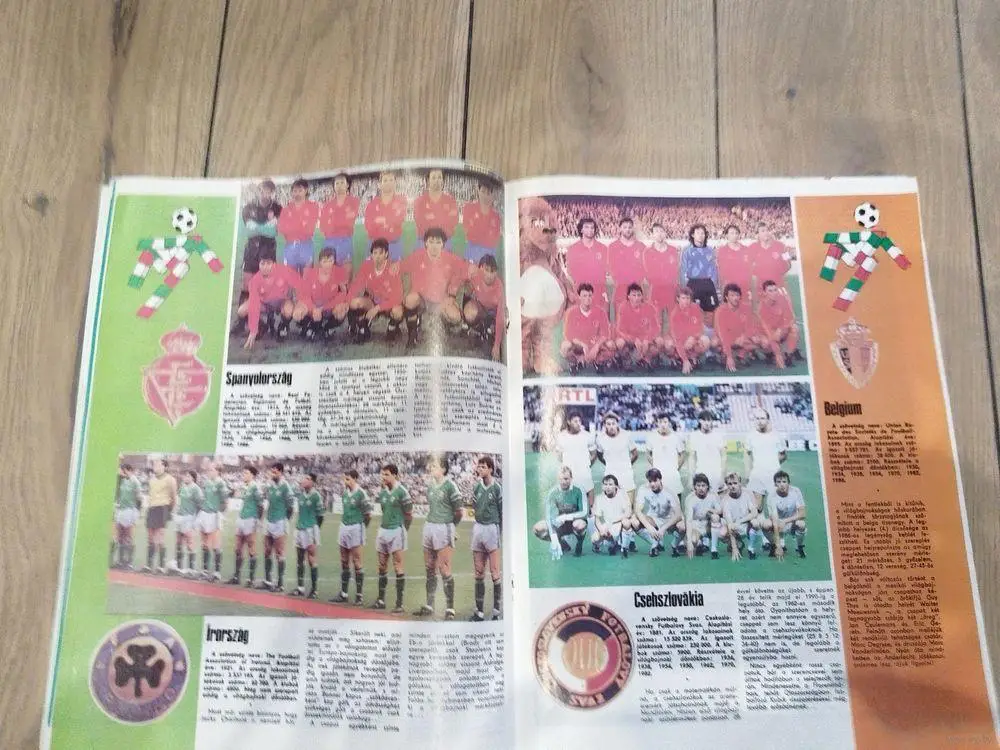 Футбол. Спецвыпуск журнала Кепеш Спорт (Kepes Sport) к чемпионату мира 1990 4