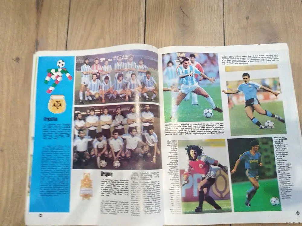 Футбол. Спецвыпуск журнала Кепеш Спорт (Kepes Sport) к чемпионату мира 1990 5
