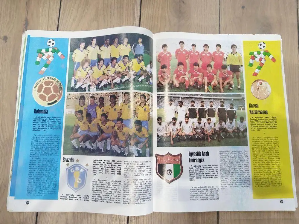 Футбол. Спецвыпуск журнала Кепеш Спорт (Kepes Sport) к чемпионату мира 1990 6