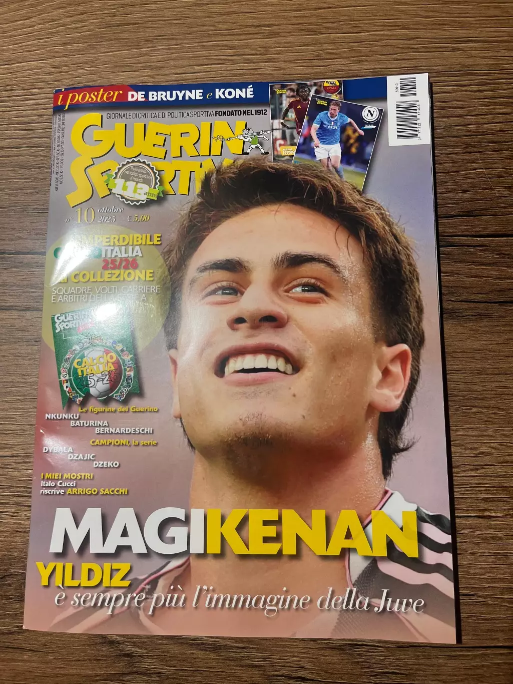 Журнал. Guerin Sportivo / Гуэрин Спортиво. Октябрь 2025. Кевин де Брюйне