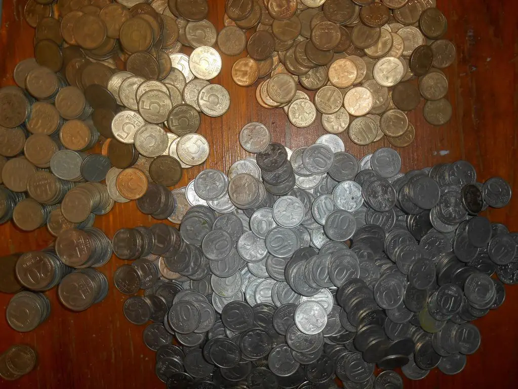 Монеты 1 рубль 1991-1992 г.в.