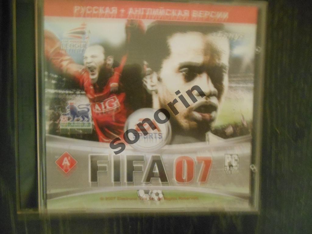 dvd-диск ФИФА 2007