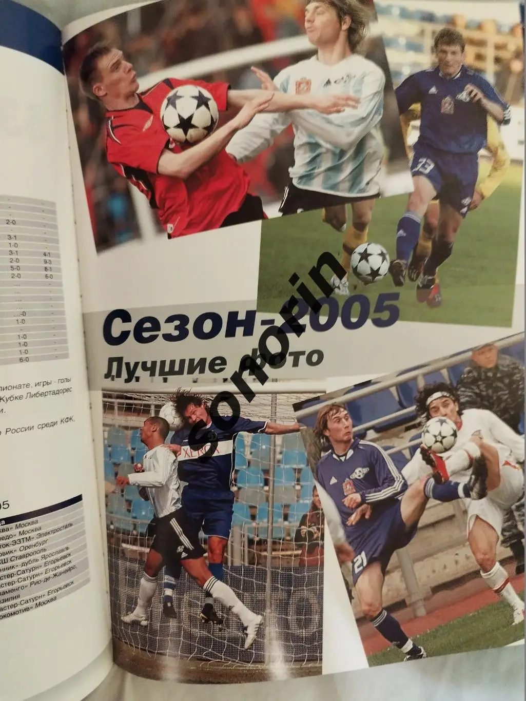 Ежегодник ФК «Сатурн» (Раменское) «Год «Сатурна» 2005 1