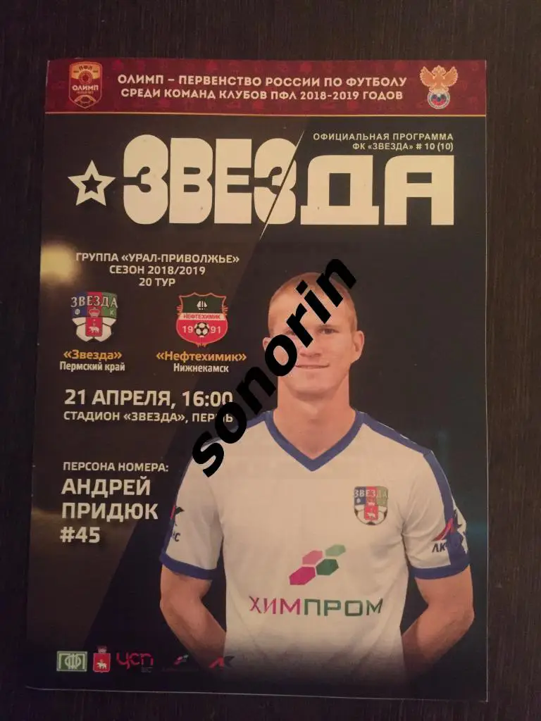 Звезда (Пермь) - Нефтехимик (Нижнекамск) 2018/2019