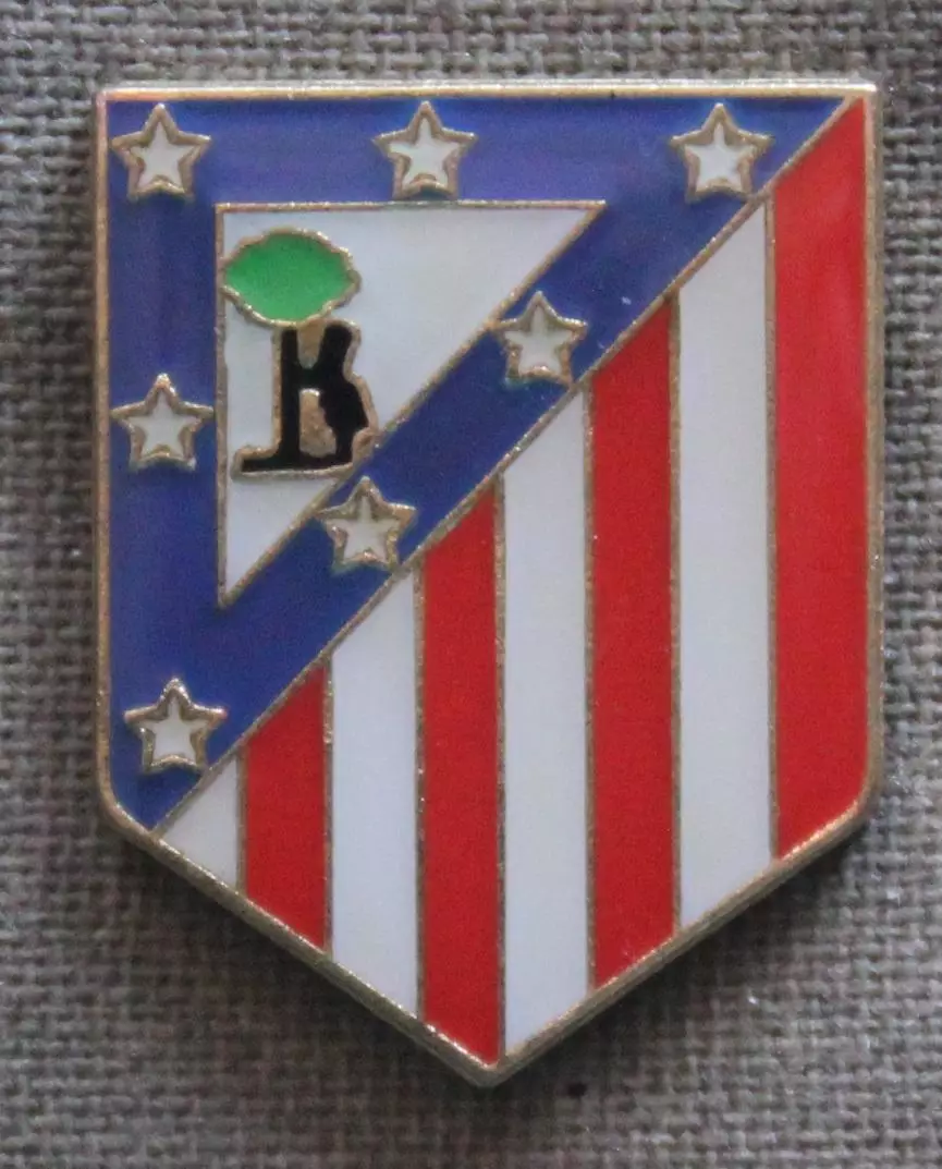 Значок ФК Атлетико (Мадрид, Испания)