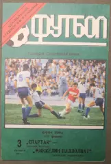 Спартак Москва, СССР - Миккелин Паллолиат 03.10.1991 1/32 финала Кубка УЕФА