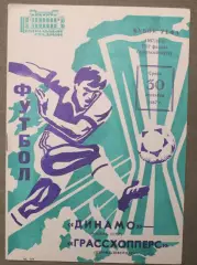 Динамо Москва, СССР-Грассхопперс Швейцария 30.09.1987 1/32 финала Кубка УЕФА л.2