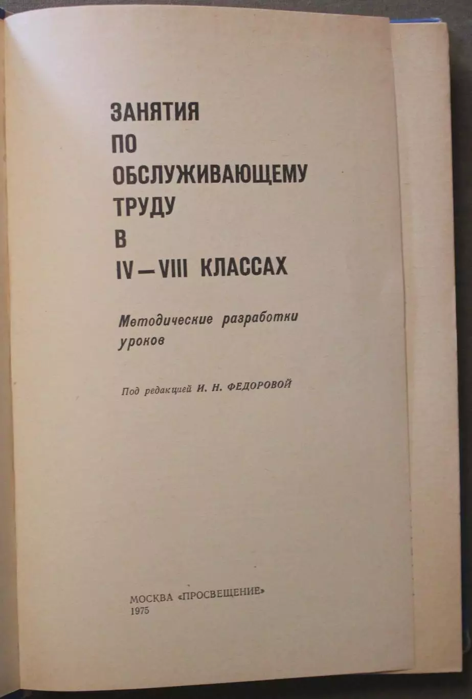 Ирина Федорова Занятия по обслуживающему труду в 4-8 классах 2
