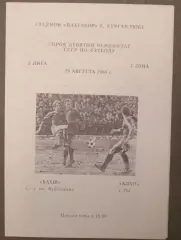 Вахш Курган-Тюбе - Алай Ош 19.08.1986