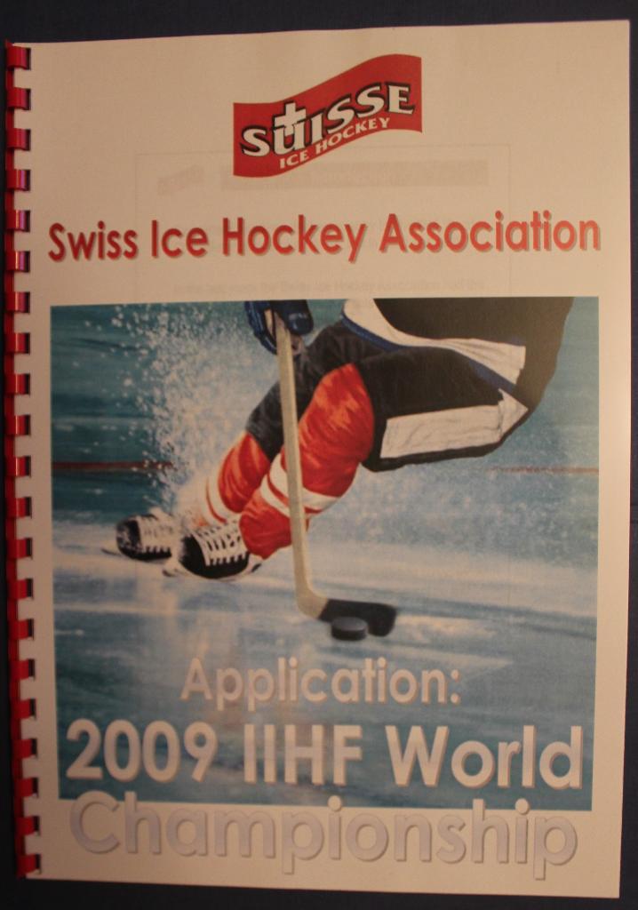 Заявочный материал Федерации хоккея Швейцарии к чемпионату мира 2009