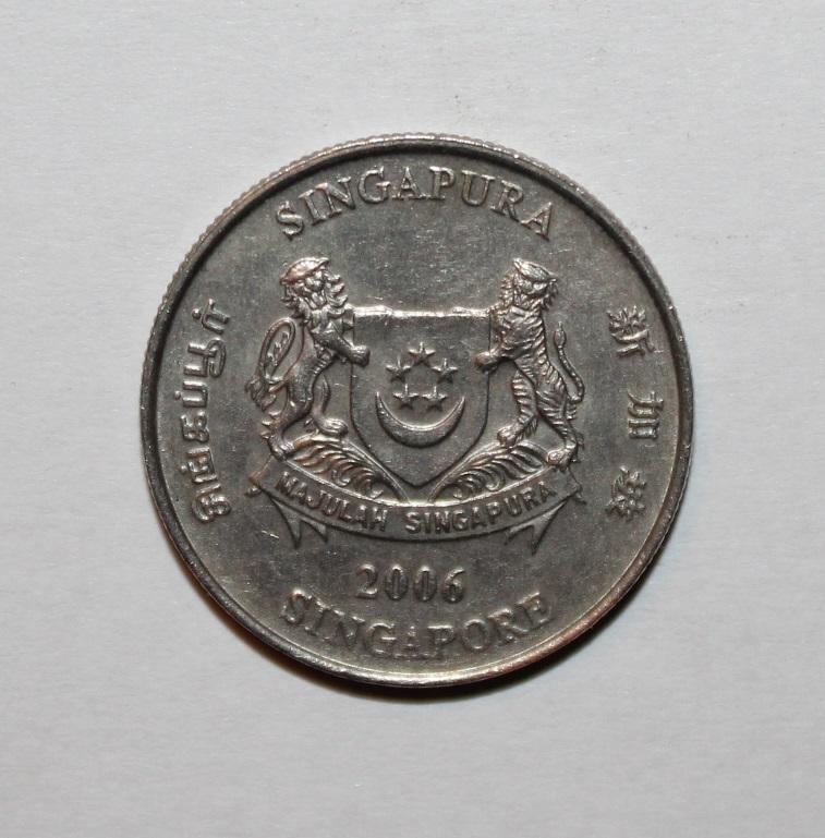 20 центов Сингапур 2006 1