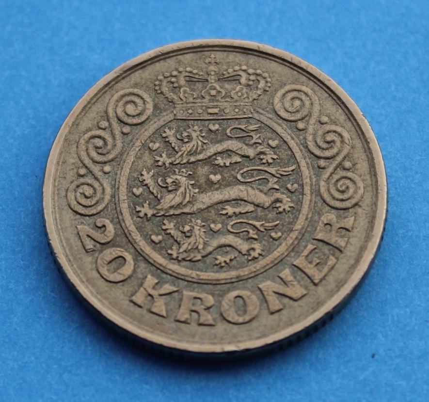 20 крон Дания 1991