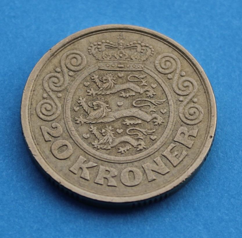 20 крон Дания 1990