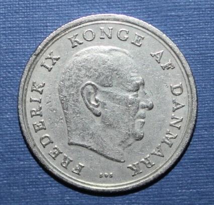 1 крона Дания 1972 1