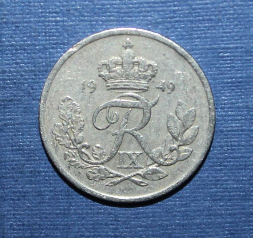 10 эре Дания 1949 1