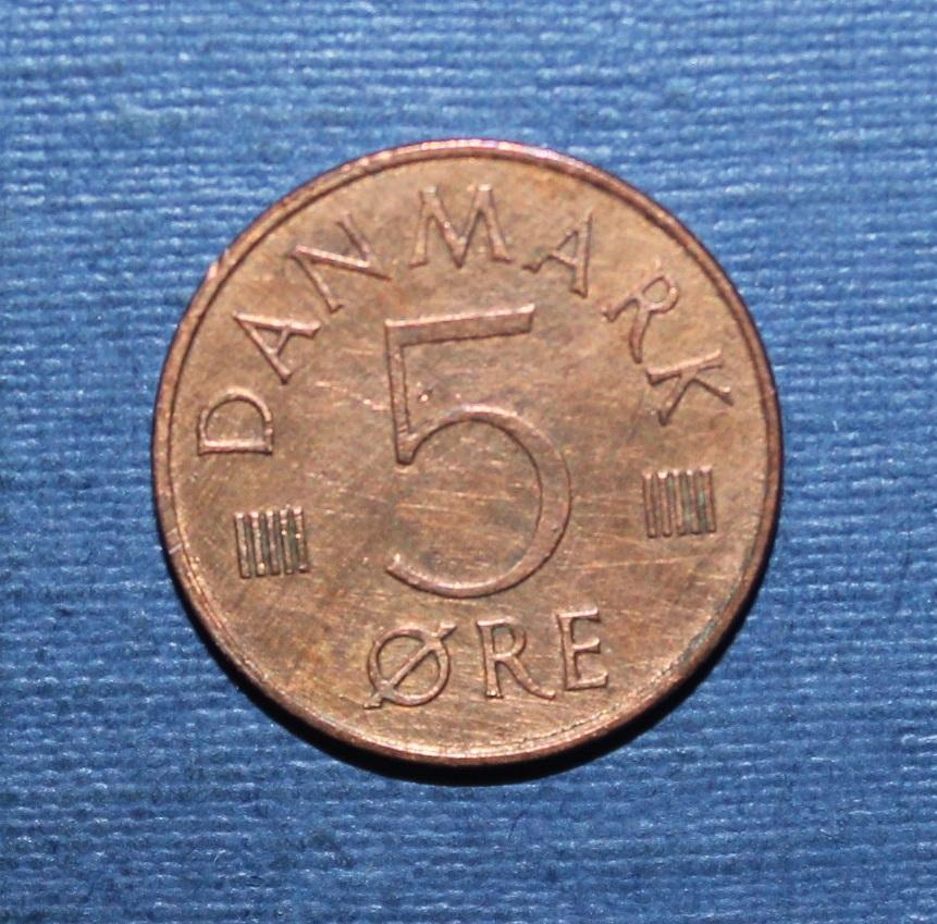 5 эре Дания 1974 1