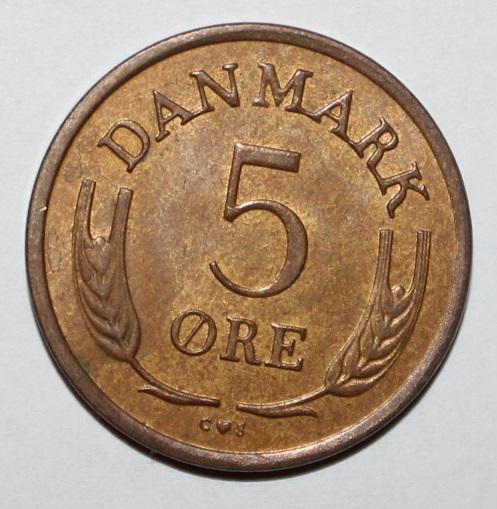 5 эре Дания 1966