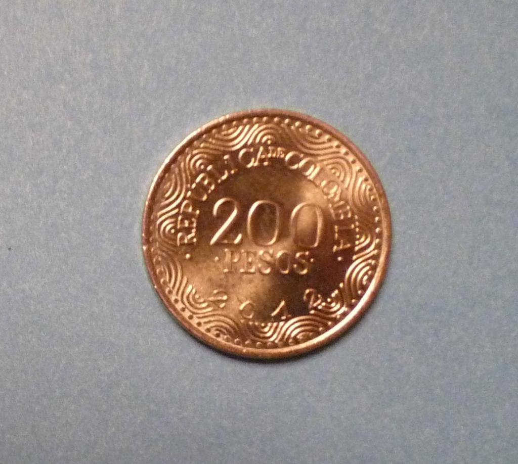 200 песо Колумбия 2012