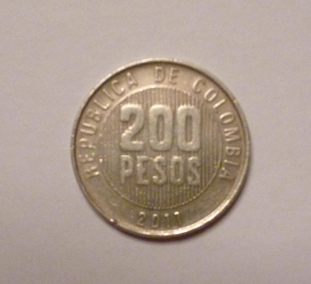200 песо Колумбия 2011