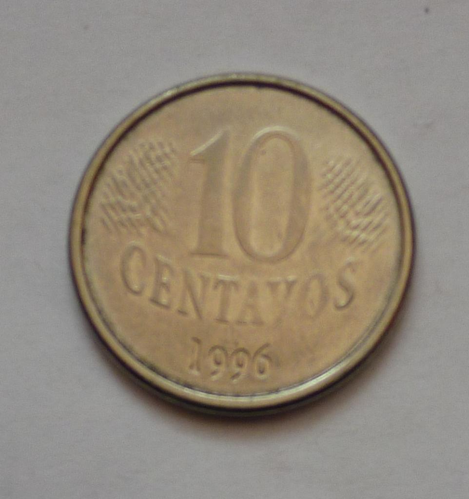 10 сентаво Бразилия 1996