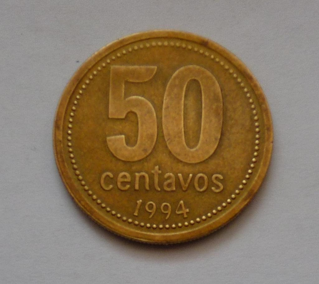 50 сентаво Аргентина 1994