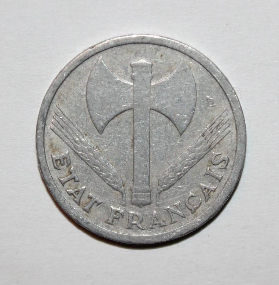 1 франк Франция 1942 1