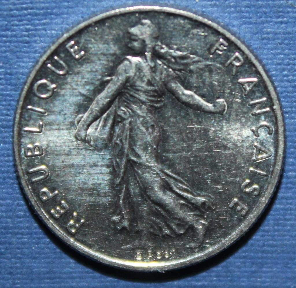 1/2 франка Франция 1994 1