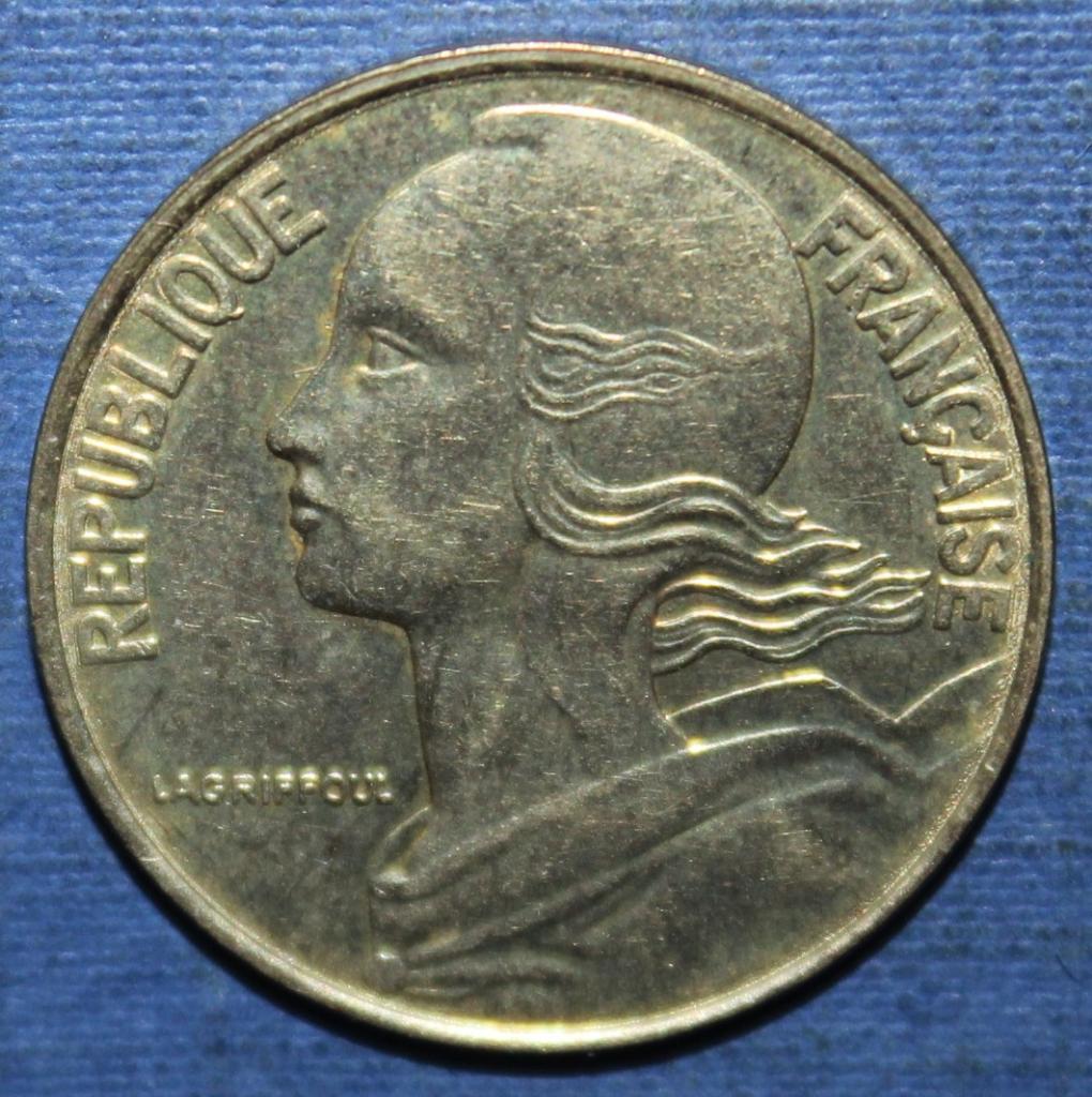 20 сантимов Франция 1996 1