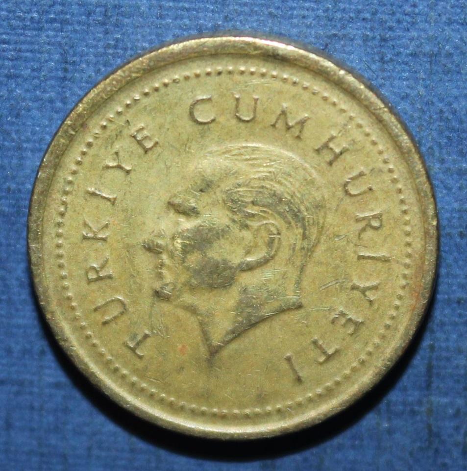5000 лир Турция 1996 1