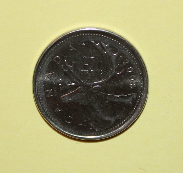 25 центов Канада 2008