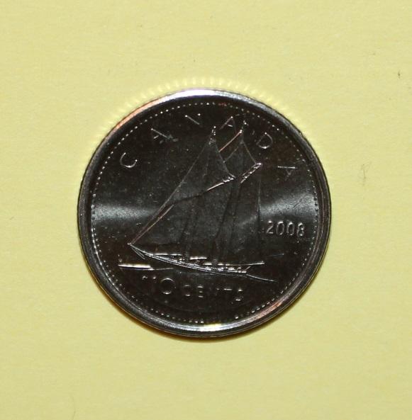 10 центов Канада 2008