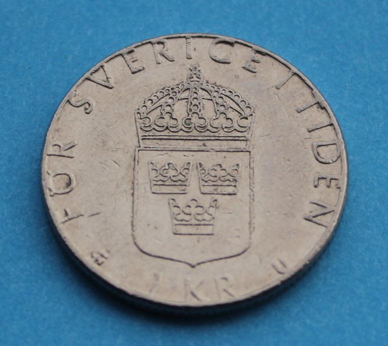 1 крона Швеция 1978