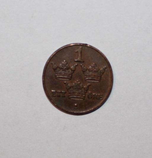 1 эре Швеция 1950 бронза 1
