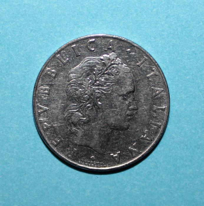 50 лир Италия 1956 1