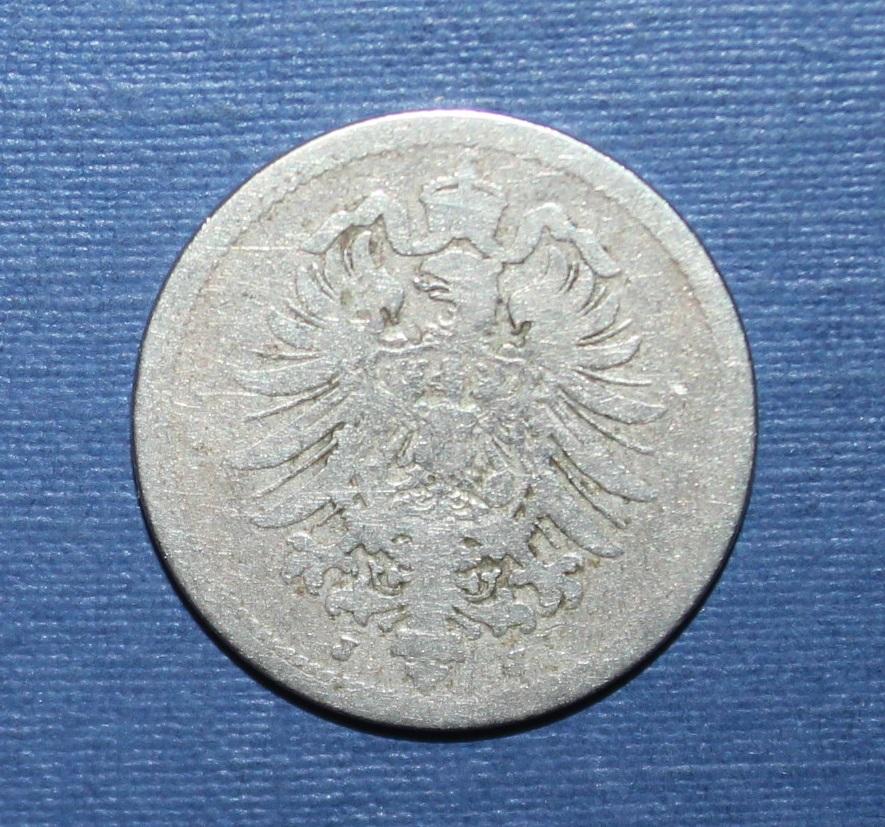 10 пфеннигов Германия 1876 J 1