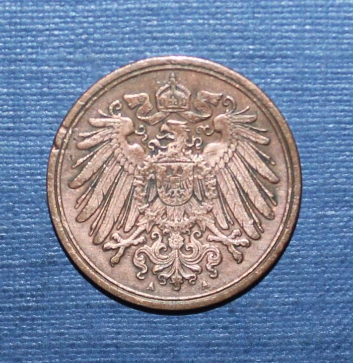 1 пфенниг Германия 1912 а 1