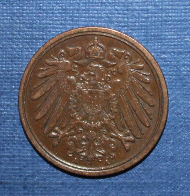 1 пфенниг Германия 1909 а 1