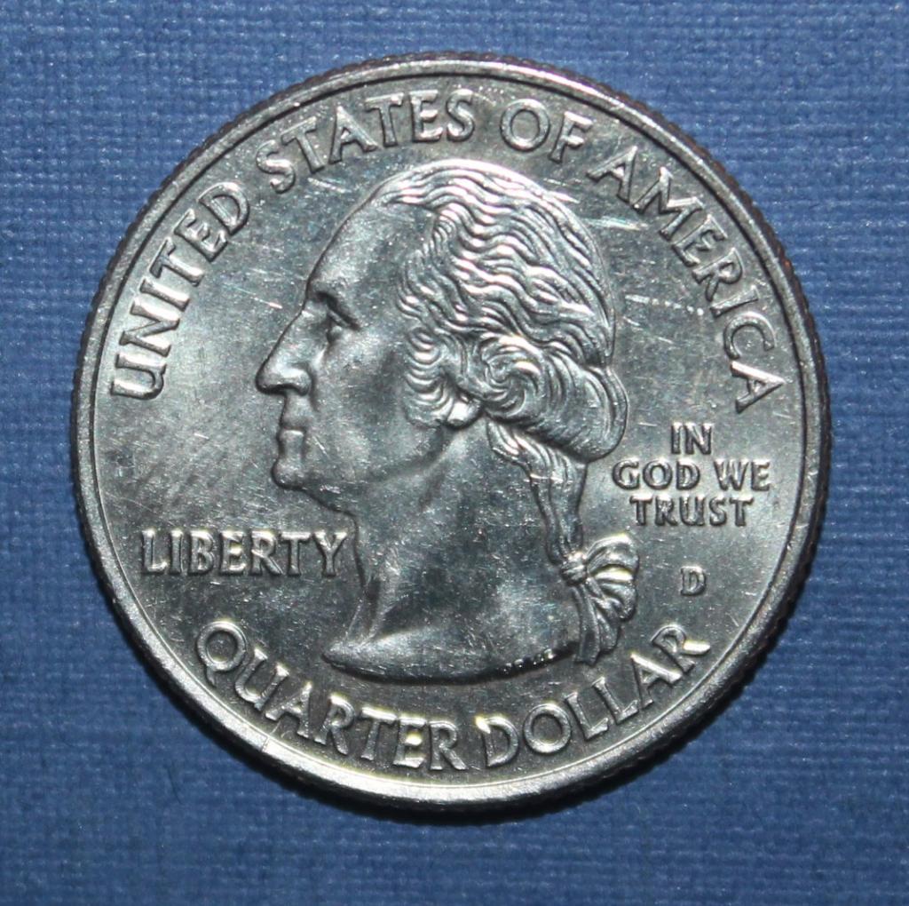 25 центов (квотер) США 2009д Пуэрто-Рико 1