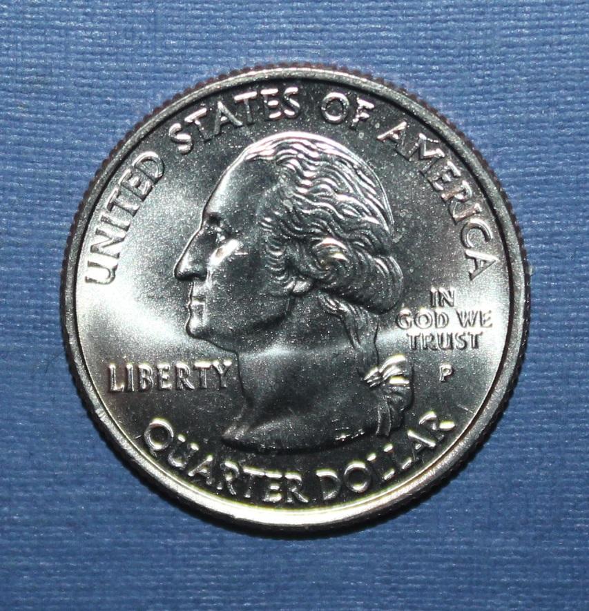 25 центов (квотер) США 2005р Западная Виргиния 1
