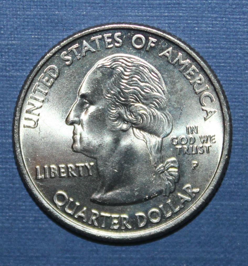25 центов (квотер) США 2008р Гавайи 1