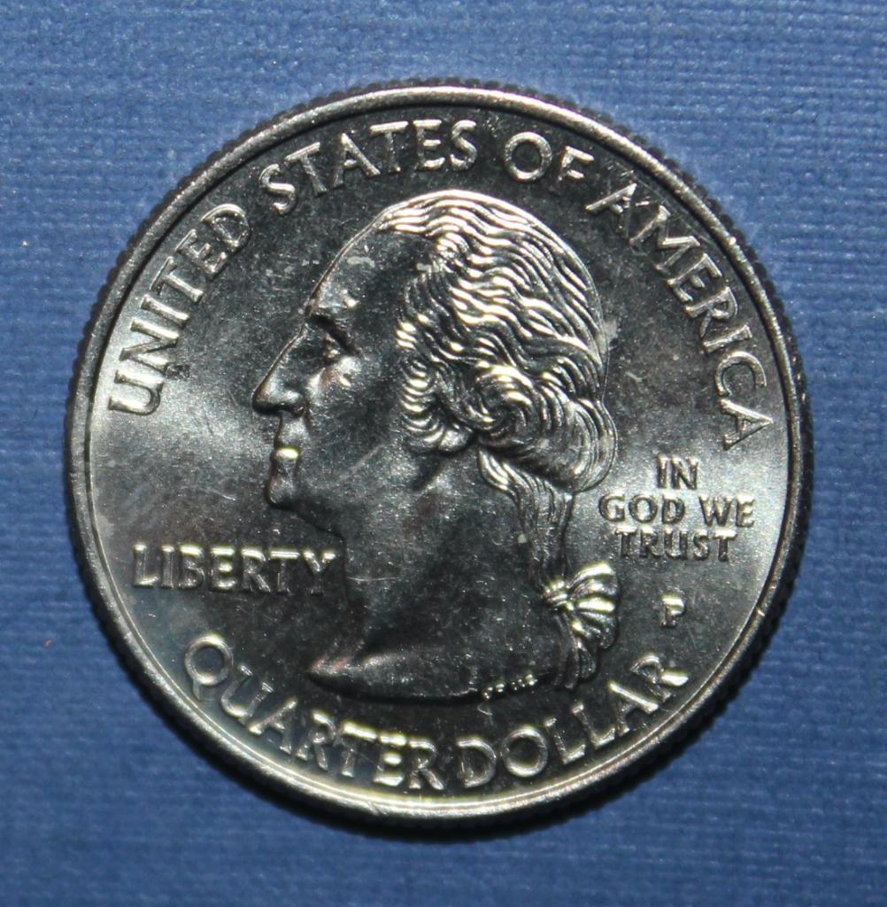25 центов (квотер) США 2009р Пуэрто-Рико 1
