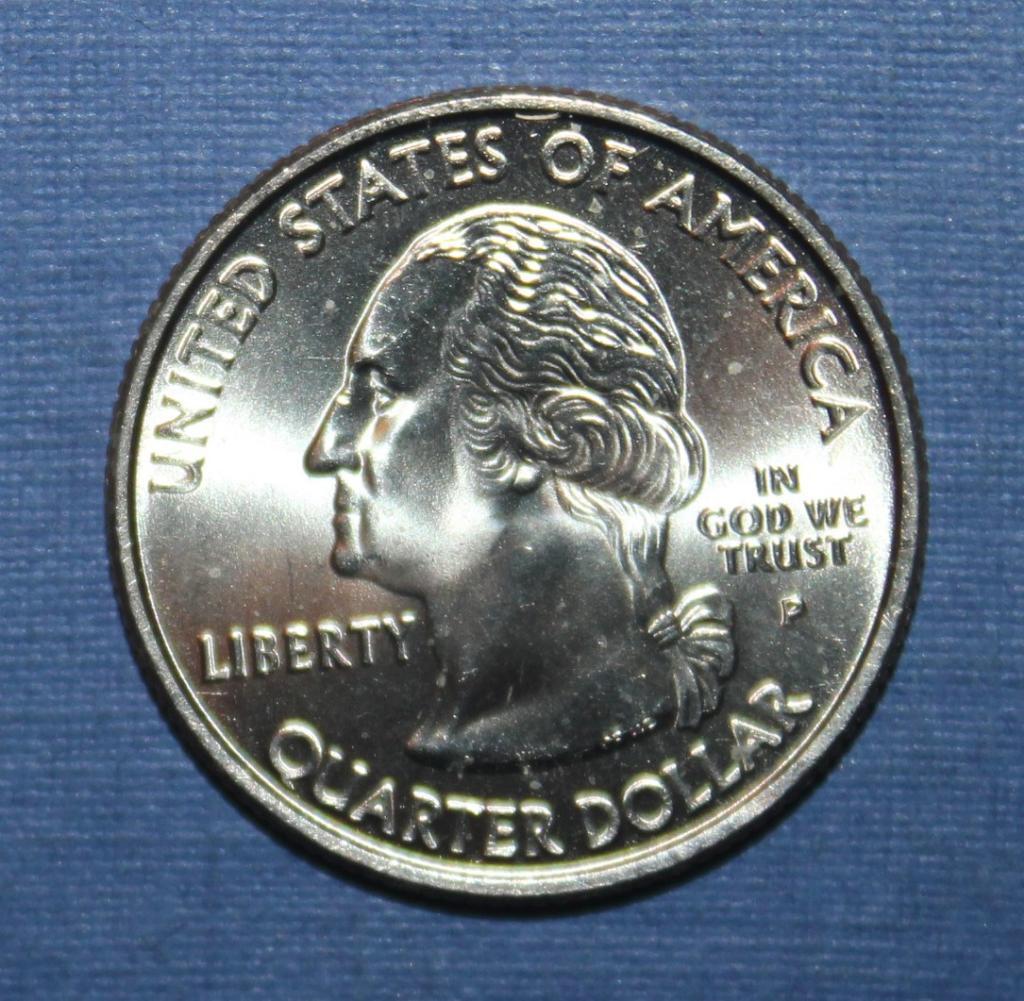 25 центов (квотер) США 2000р Южная Каролина 1