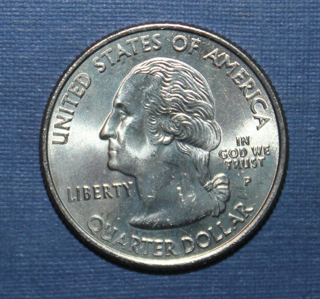 25 центов (квотер) США 2002р Миссисипи 1