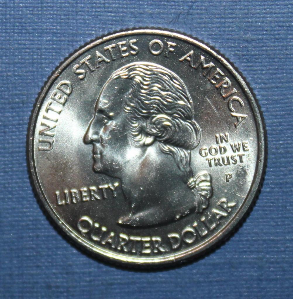25 центов (квотер) США 2003р Алабама 1