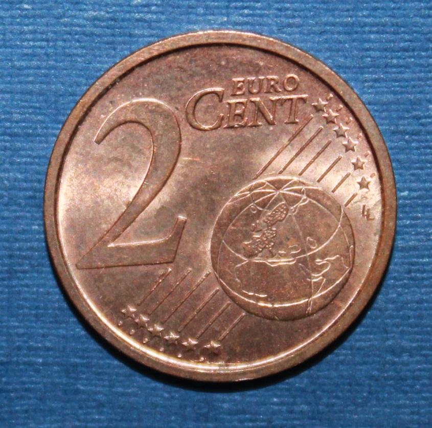 2 евроцента Италия 2007 1
