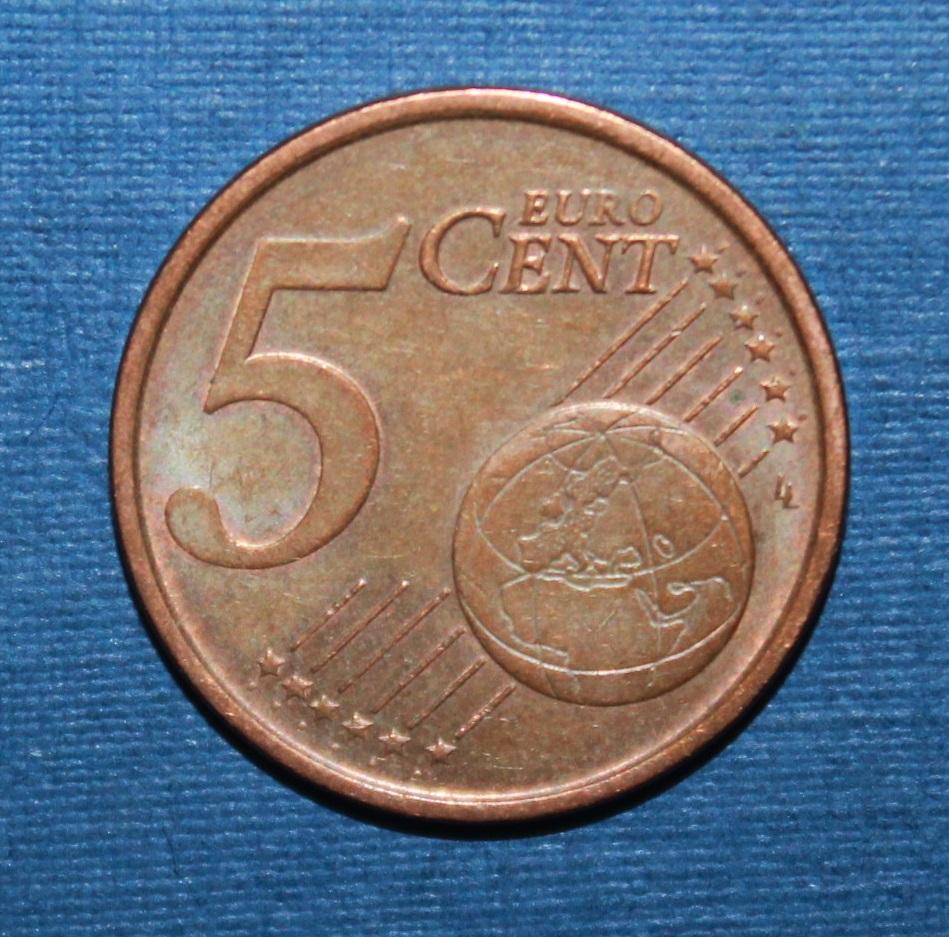 5 евроцентов Италия 2002 1