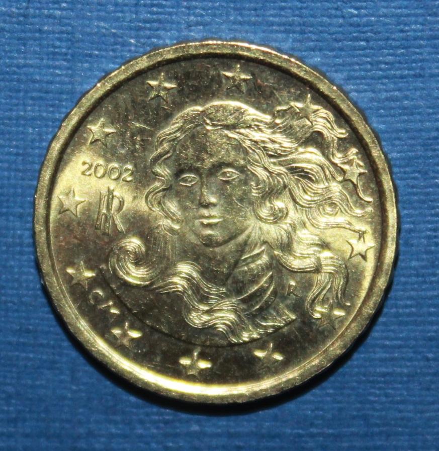 10 евроцентов Италия 2002